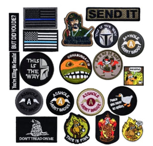 Military Patches Random Set of 3