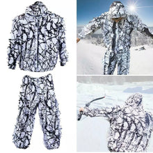 Load image into Gallery viewer, Snow Camouflage Ghillie Suit