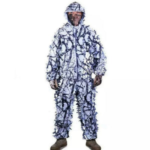 Snow Camouflage Ghillie Suit