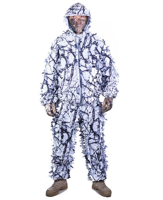 Snow Camouflage Ghillie Suit